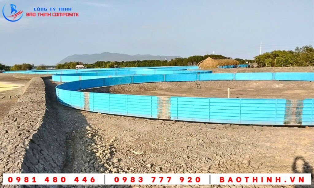 Hồ tròn composite tại Xã Long Sơn