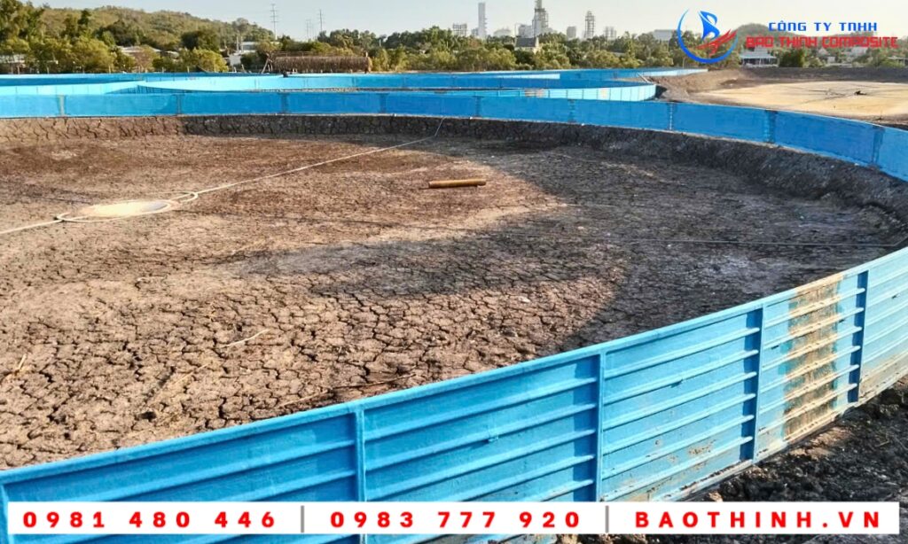 Hồ tròn composite tại Xã Long Sơn