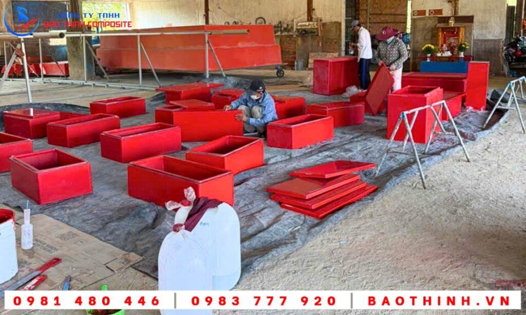 Tủ composite Công ty Glocom