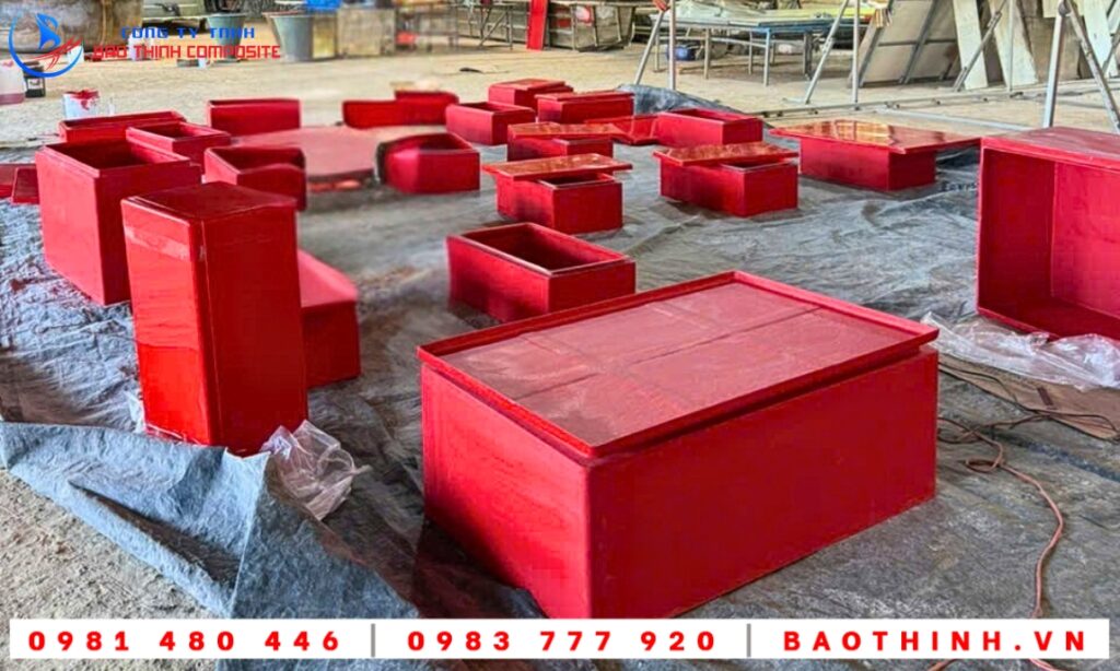 Tủ composite Công ty Glocom