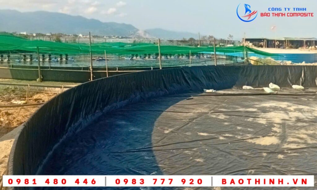 Hồ tròn composite tại Vạn Ninh