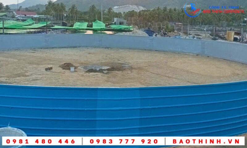 Hồ tròn composite tại Vạn Ninh
