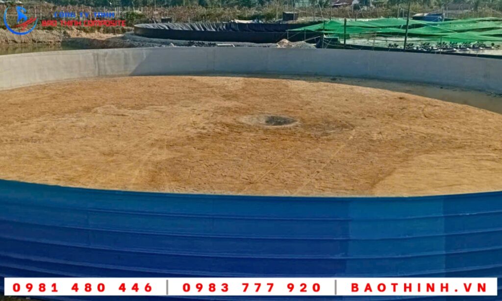 Hồ tròn composite tại Vạn Ninh