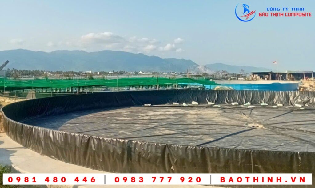 Hồ tròn composite tại Vạn Ninh