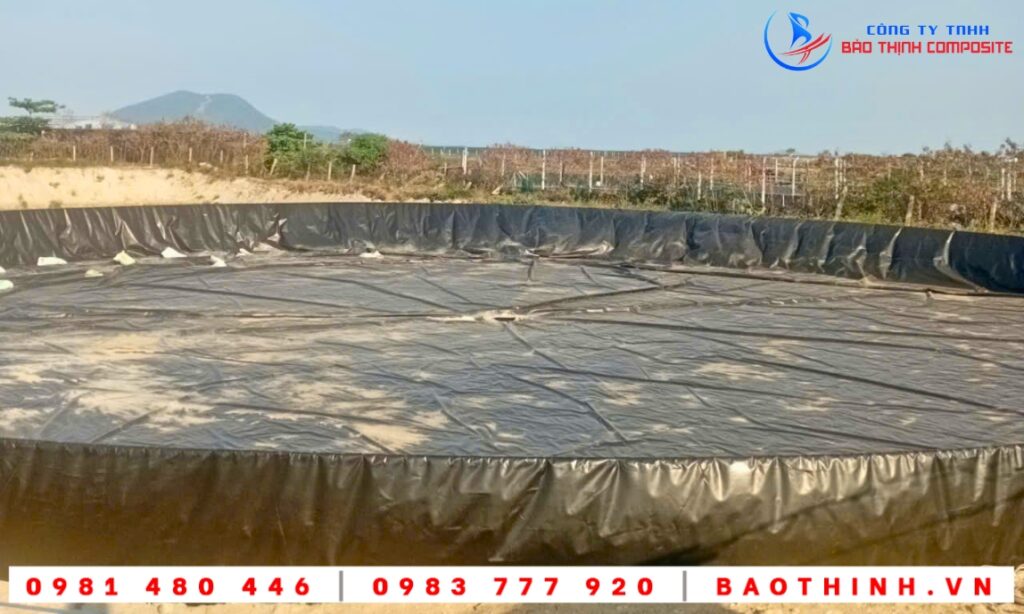Hồ tròn composite tại Vạn Ninh