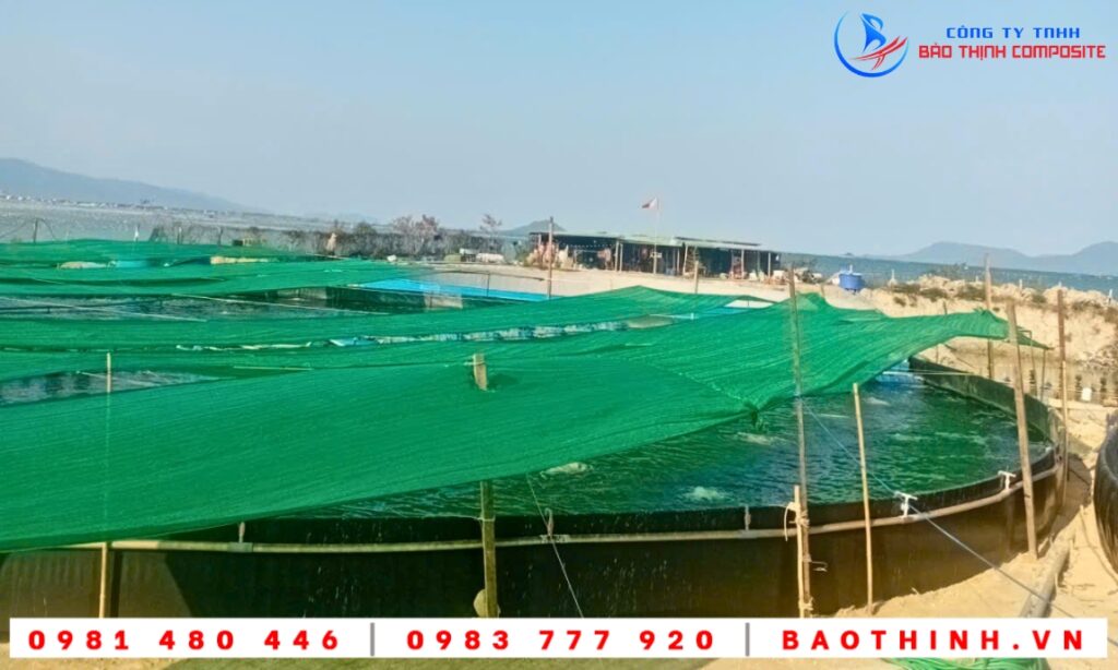 Hồ tròn composite tại Vạn Ninh